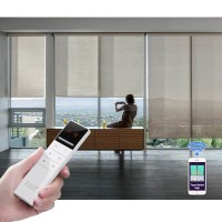 Rechargeable battery powered roller blinds window roller motor