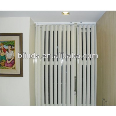 Home Decor PVC Slat Vertical Blinds